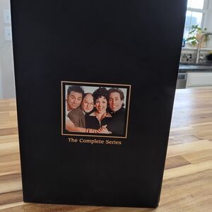 SEINFELD- THE COMPLETE SERIES DVD SET WITH COLOR COFFEE TABLE BOOK